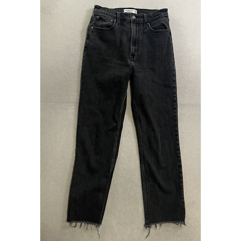 Abercrombie & Fitch Jeans Women's Size 27 4R Ankle Straight Ultra High Rise